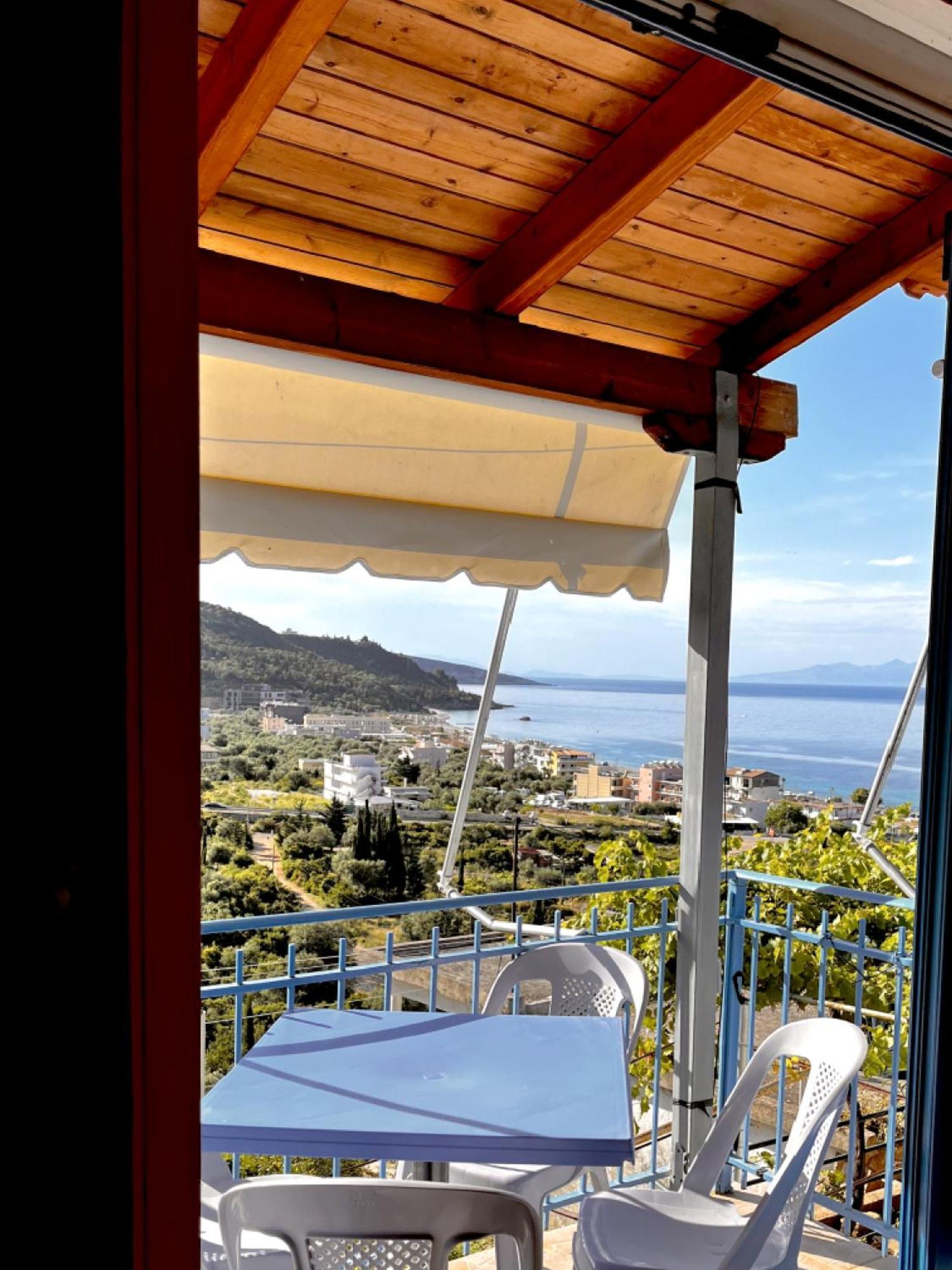 Sea Horizon House Alexis Hotel Himare Exterior foto